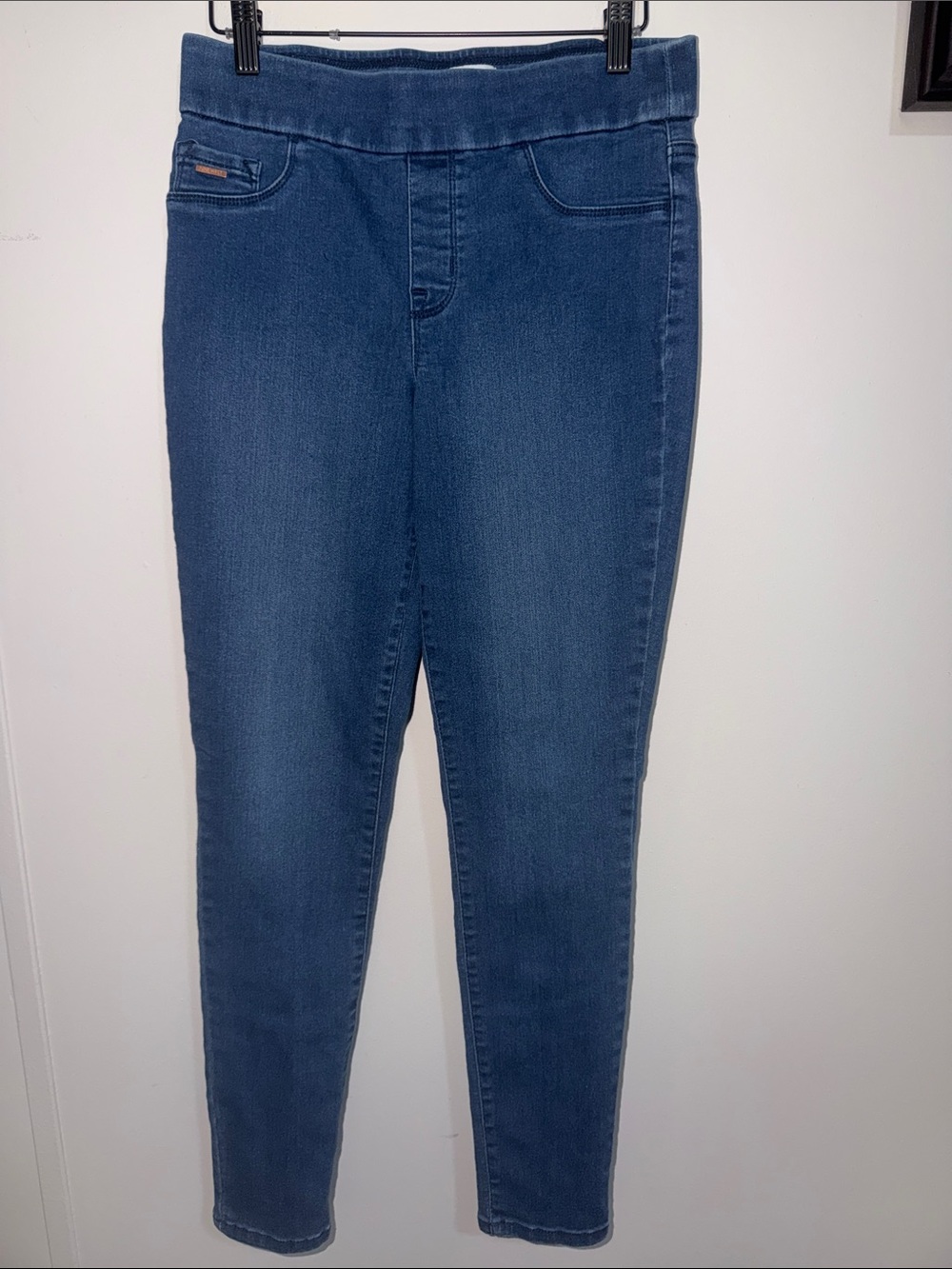 Nine West Dark Blue Pull-On Jeggings